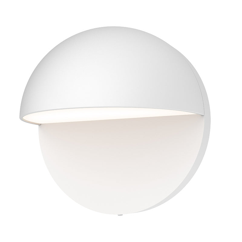 Mezza Cupola LED Wall Sconce in Textured White - available from The Lighting Shoppe, trusted by Canadian homeowners