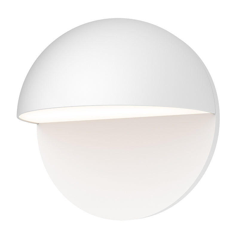 Mezza Cupola LED Wall Sconce in Textured White - available from The Lighting Shoppe, trusted by Canadian homeowners