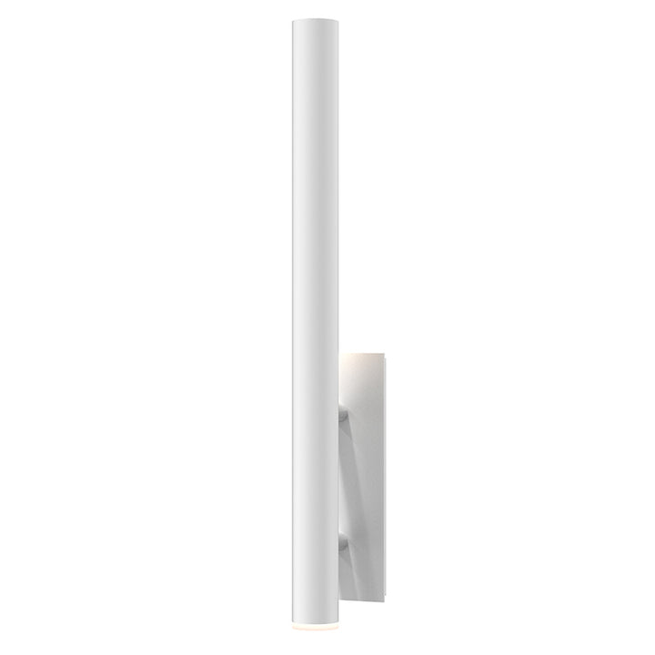 Flue LED Wall Sconce in Textured White - available from The Lighting Shoppe, trusted by Canadian homeowners