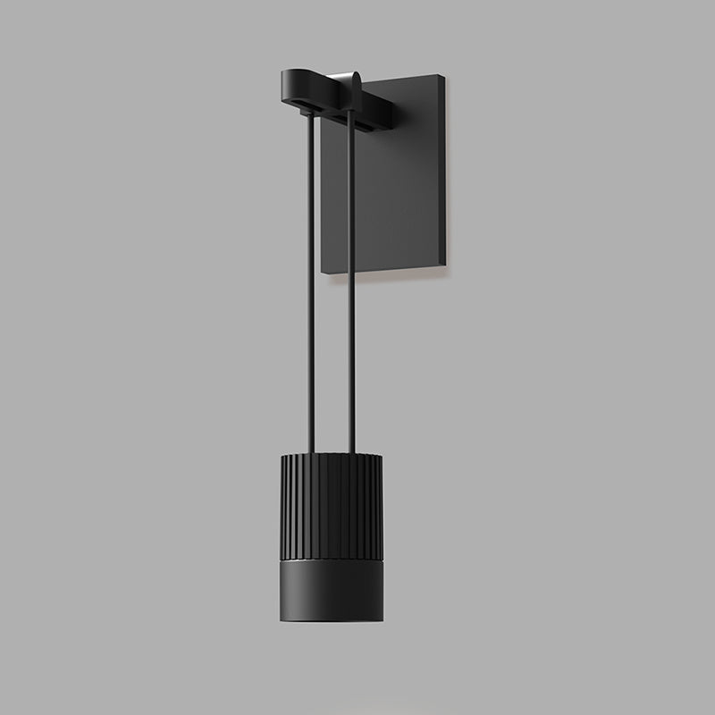 Suspenders One Light Wall Sconce in Satin Black - available from The Lighting Shoppe, trusted by Canadian homeowners