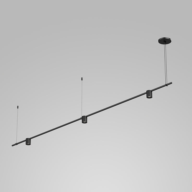 Suspenders Three Light Pendant in Satin Black - available from The Lighting Shoppe, trusted by Canadian homeowners