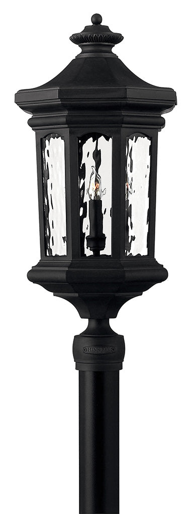 Hinkley Canada - 1601MB-LV - LED Post Top or Pier Mount Lantern - Raley - Museum Black
