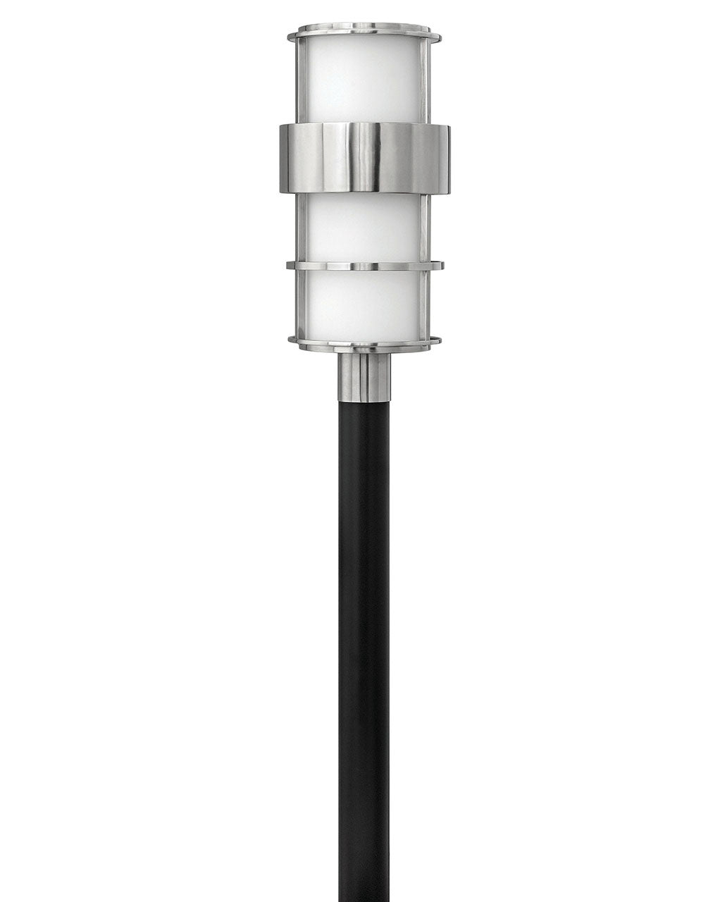 Saturn LED Post Top or Pier Mount Lantern in Stainless Steel - available from The Lighting Shoppe, trusted by Canadian homeowners