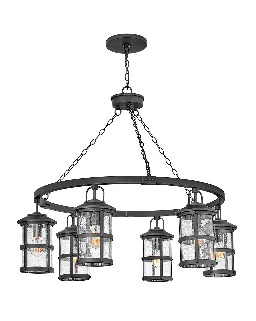 Hinkley Canada - 2689BK-LV - LED Chandelier - Lakehouse - Black
