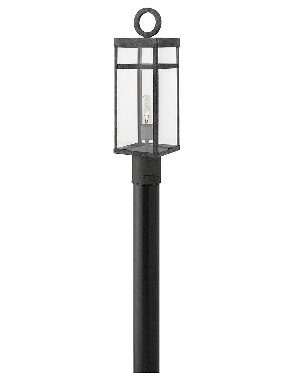 Hinkley Canada - 2801DZ-LV - LED Post Top or Pier Mount Lantern - Porter - Aged Zinc