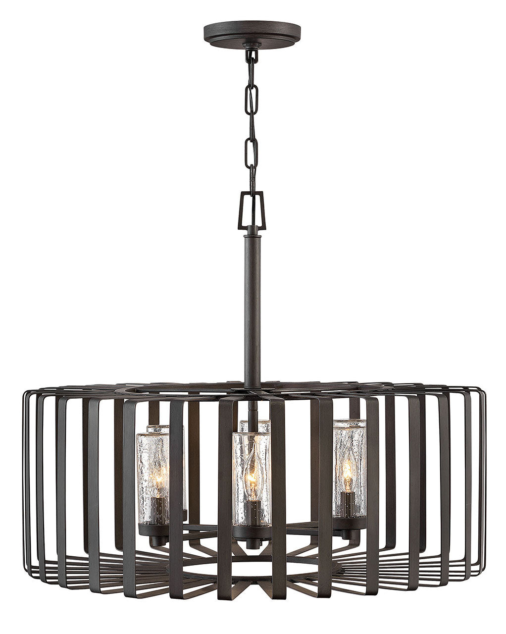 Hinkley Canada - 29505BGR-LV - LED Chandelier - Reid - Brushed Graphite