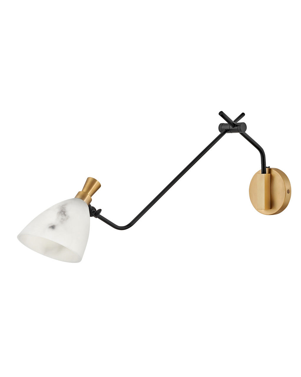Sinclair LED Wall Sconce in Heritage Brass - available from The Lighting Shoppe, trusted by Canadian homeowners