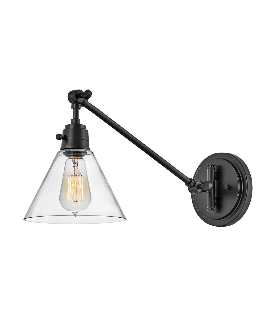 Arti LED Wall Sconce in Black - available from The Lighting Shoppe, trusted by Canadian homeowners