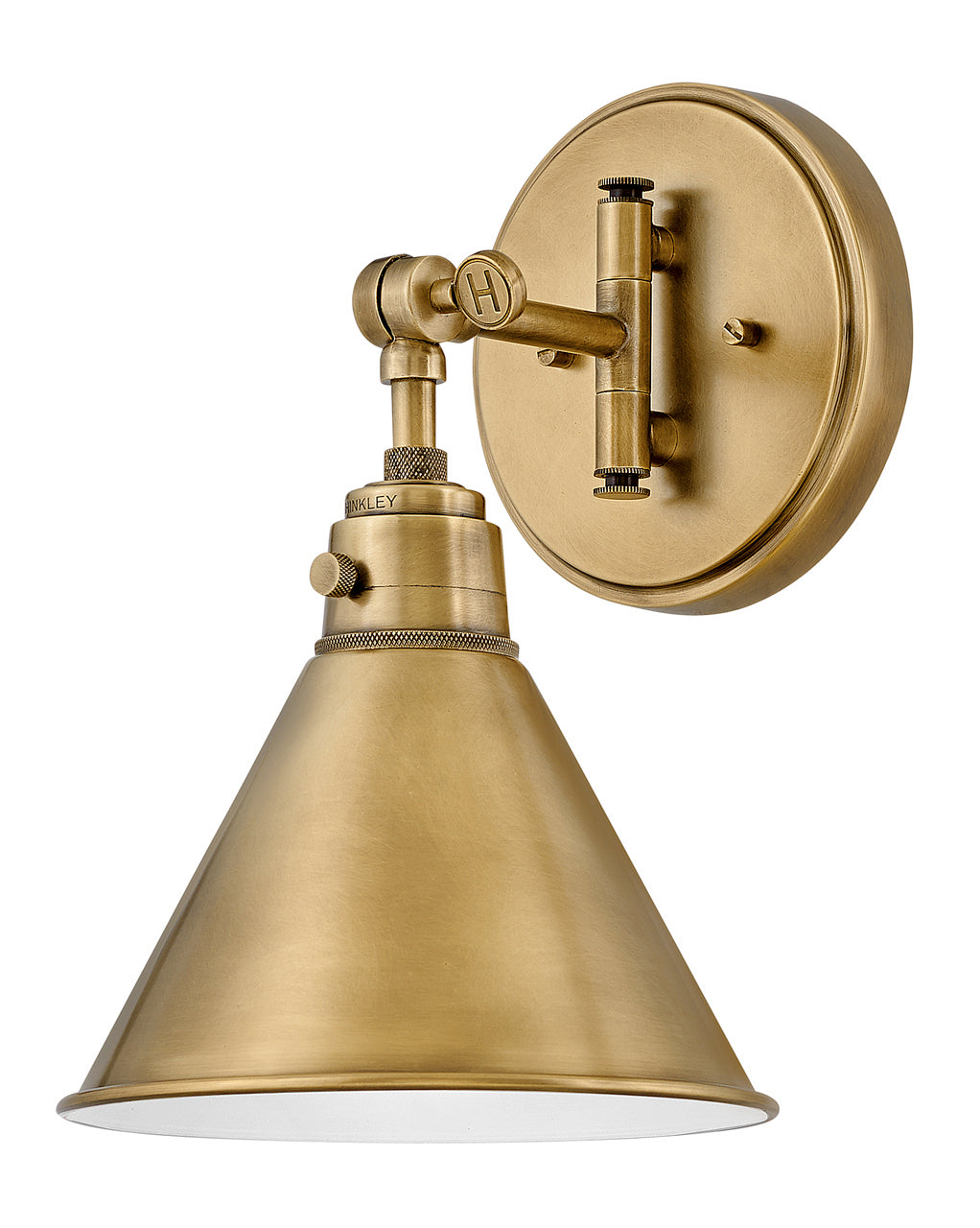 Arti LED Wall Sconce in Heritage Brass - available from The Lighting Shoppe, trusted by Canadian homeowners