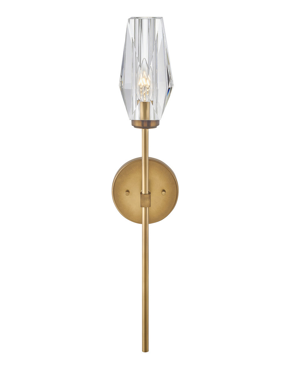 Ana LED Wall Sconce in Heritage Brass - available from The Lighting Shoppe, trusted by Canadian homeowners