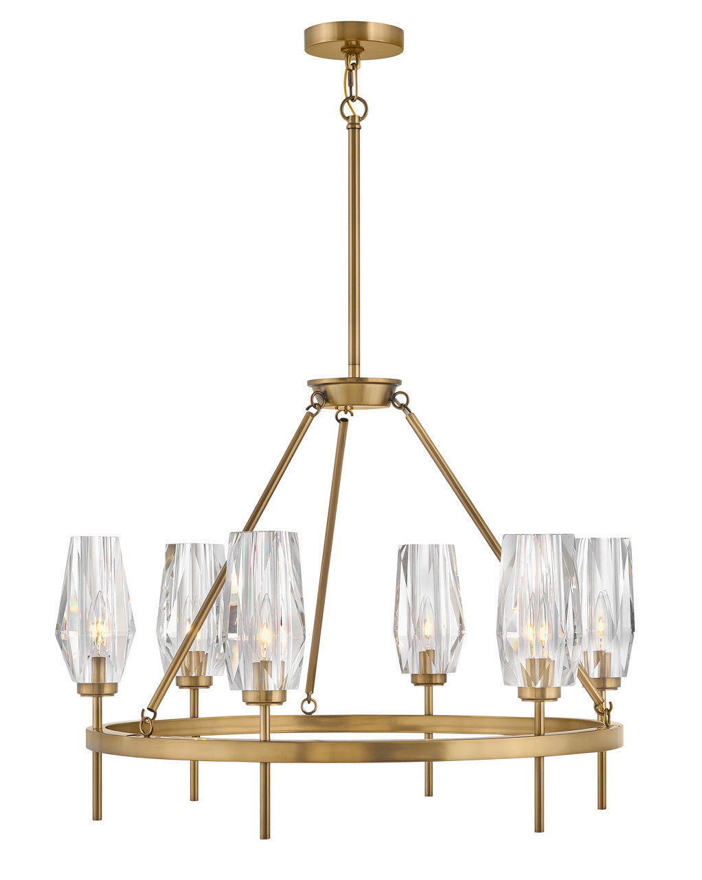 Hinkley Canada - 38255HB - LED Chandelier - Ana - Heritage Brass