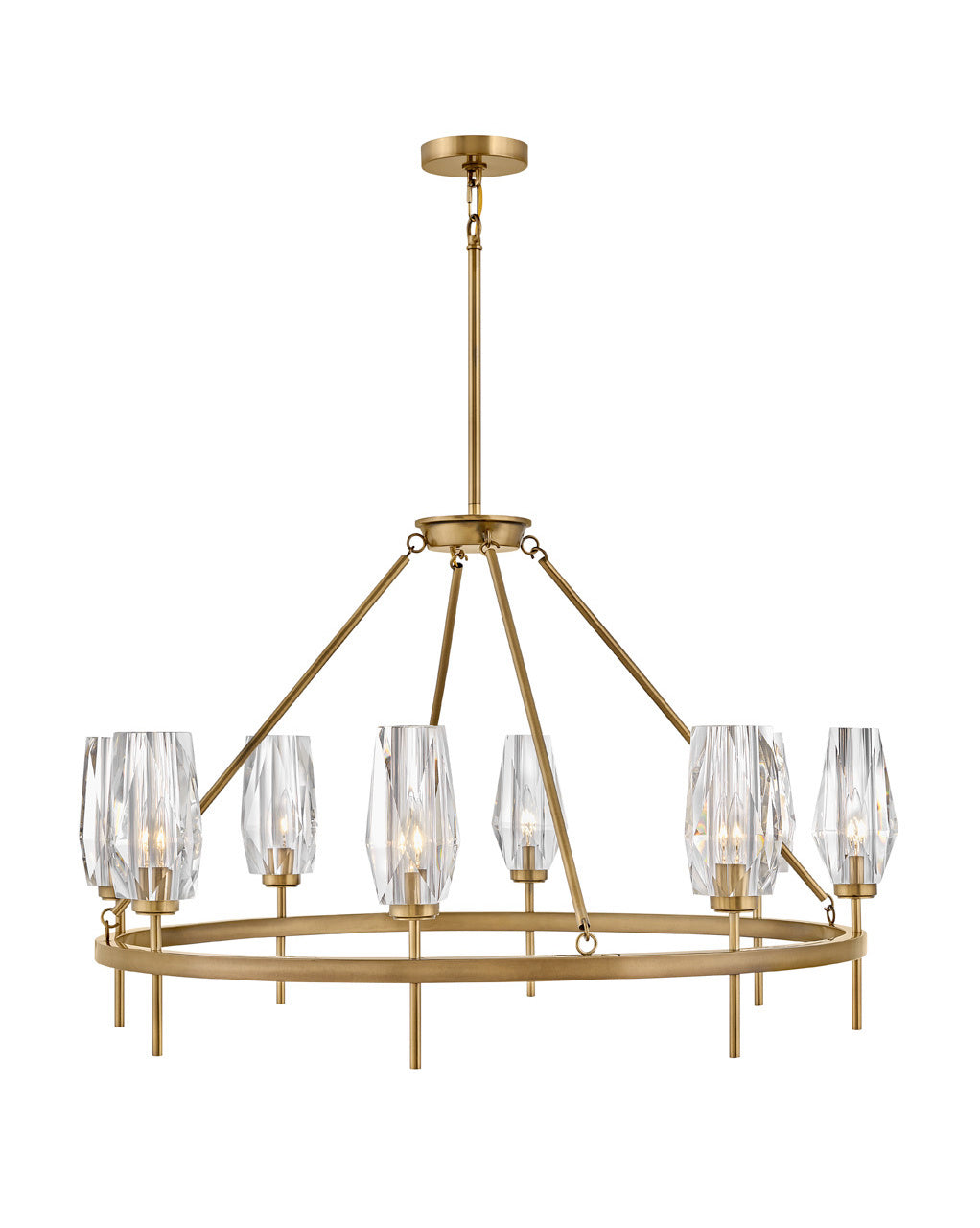 Hinkley Canada - 38258HB - LED Chandelier - Ana - Heritage Brass