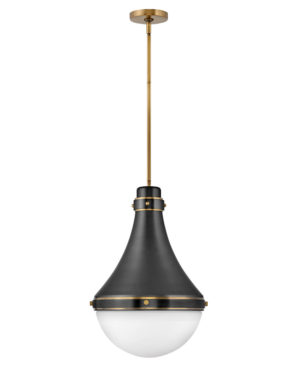 Hinkley Canada - 39054BK - LED Pendant - Oliver - Black