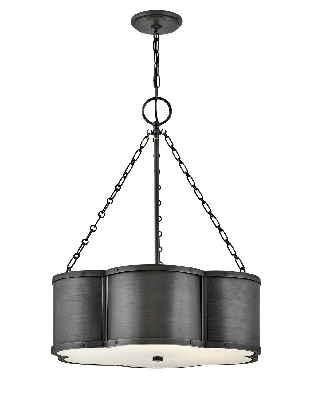 Chance LED Chandelier in Blackened Brass - available from The Lighting Shoppe, trusted by Canadian homeowners