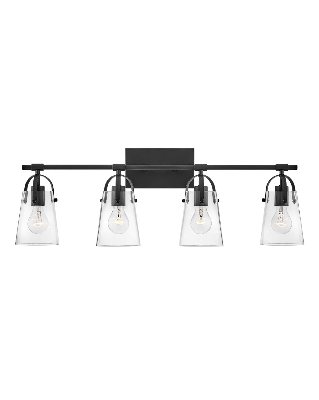 Foster LED Vanity in Black - available from The Lighting Shoppe, trusted by Canadian homeowners