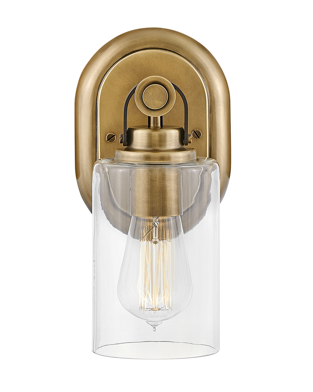 Halstead LED Vanity in Heritage Brass - available from The Lighting Shoppe, trusted by Canadian homeowners