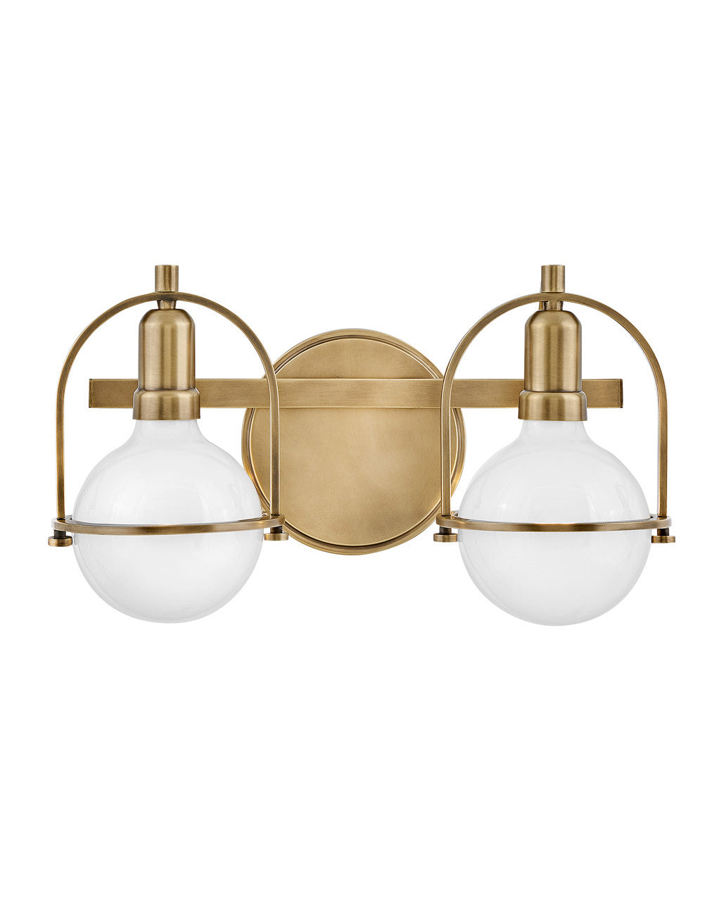 Somerset LED Vanity in Heritage Brass - available from The Lighting Shoppe, trusted by Canadian homeowners