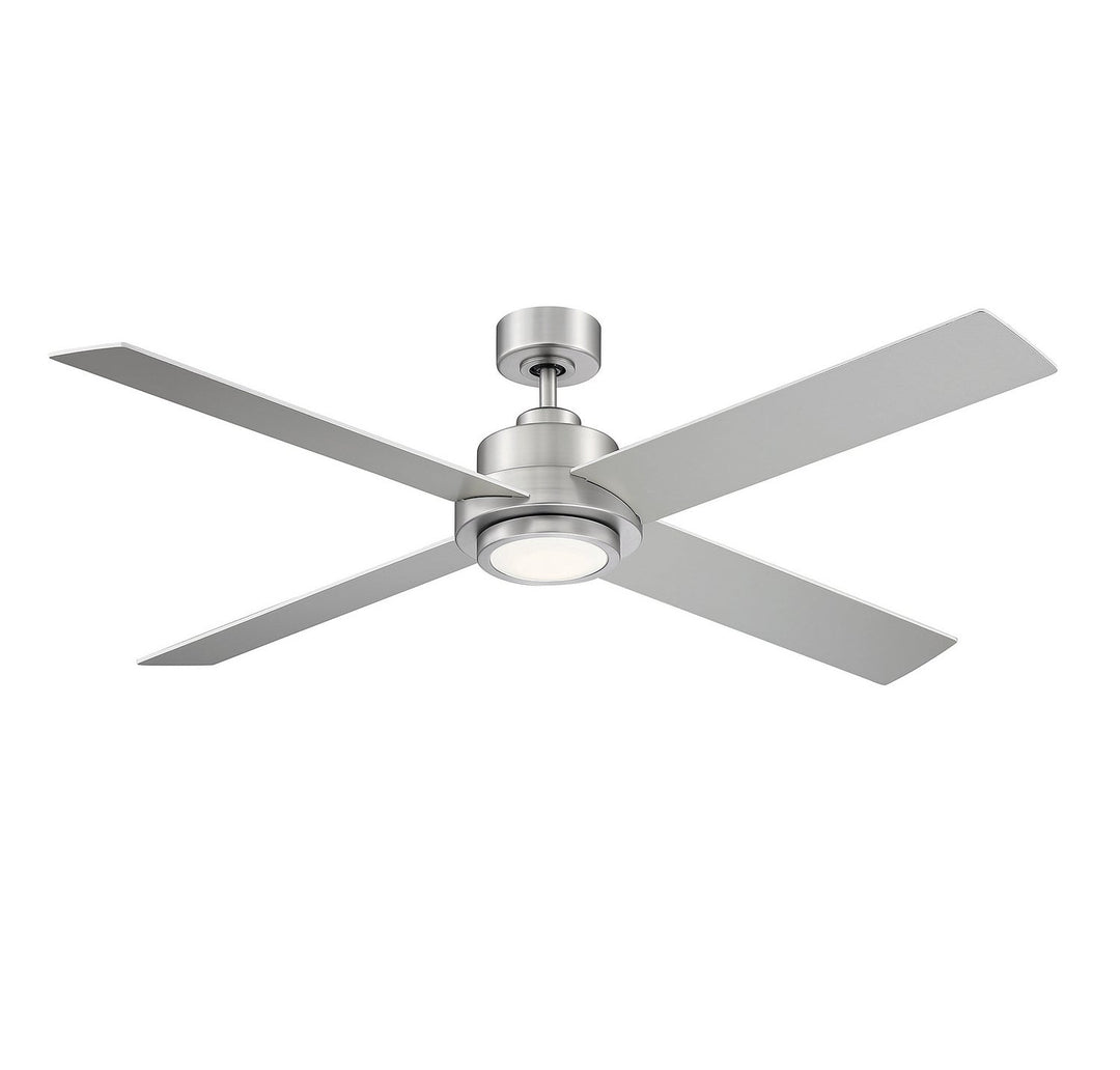 Meridian - M2011BNRV - 56"Ceiling Fan - Brushed Nickel