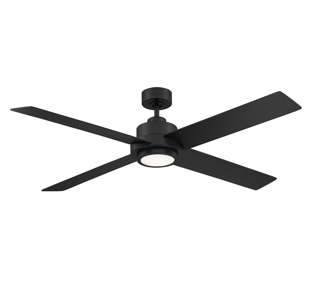 Meridian - M2011MBKRV - 56"Ceiling Fan - Matte Black