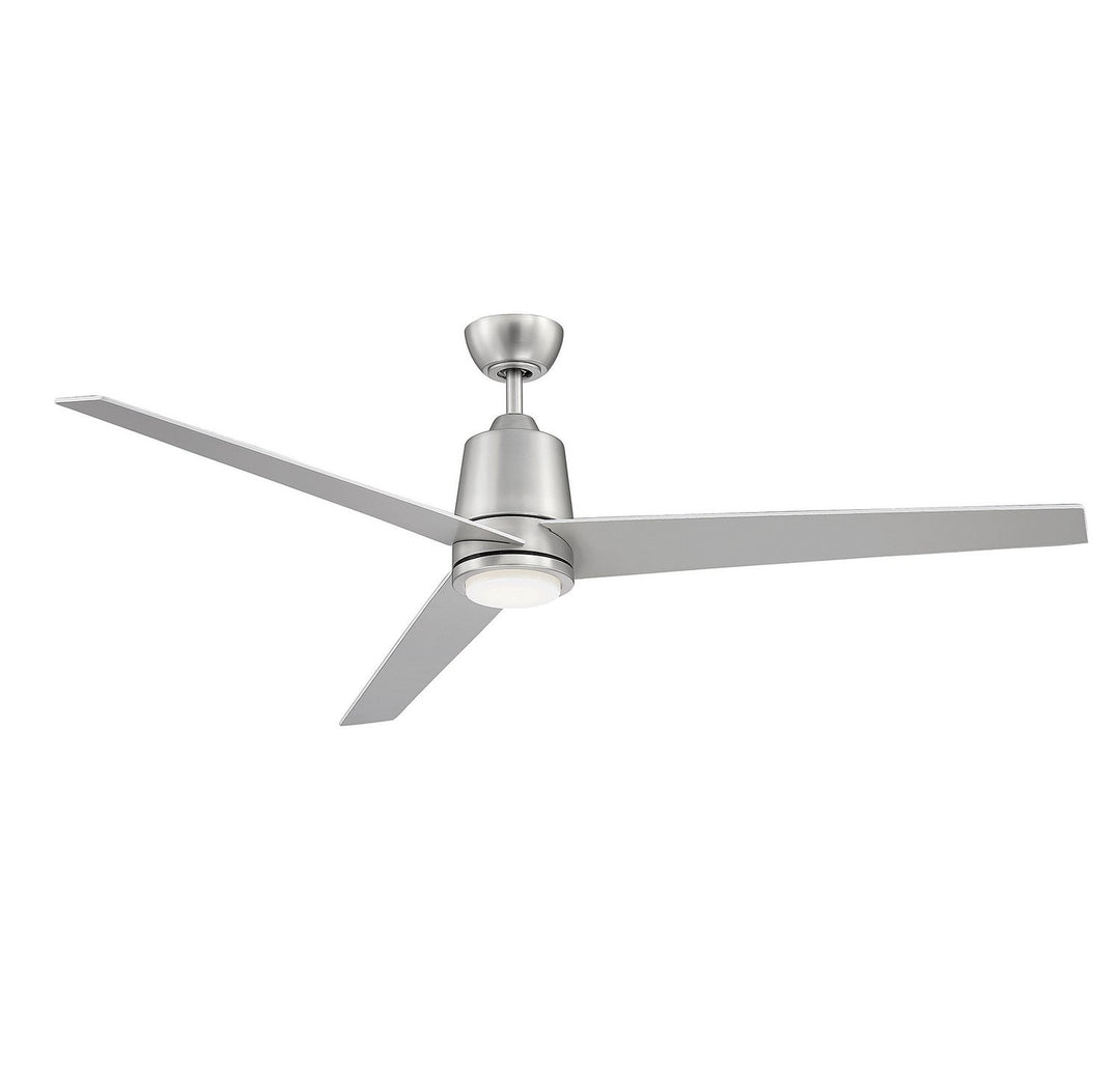 Meridian - M2013BNRV - 56"Ceiling Fan - Brushed Nickel