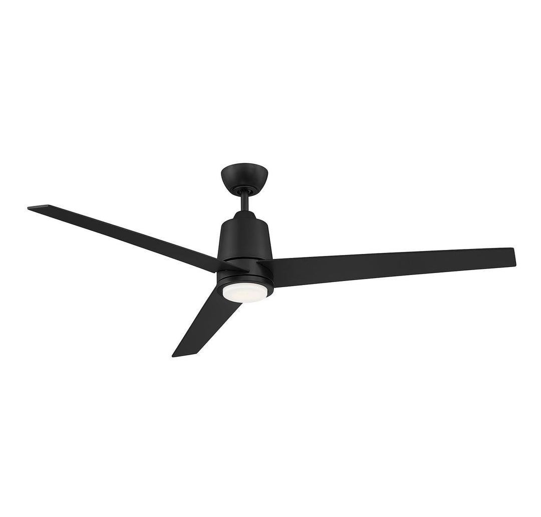 Meridian - M2013MBKRV - 56"Ceiling Fan - Matte Black