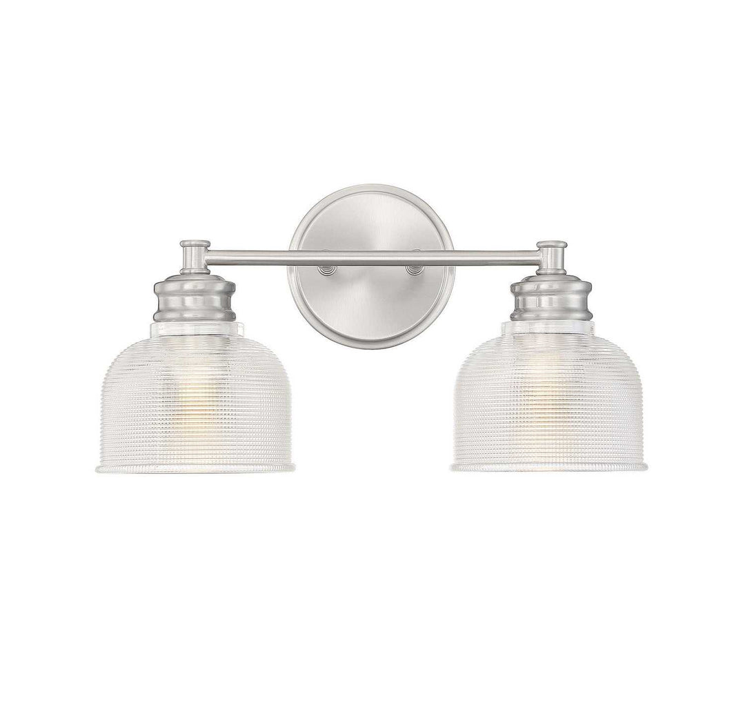 Meridian - M80034BN - Two Light Bathroom Vanity Light - Mbath - Brushed Nickel