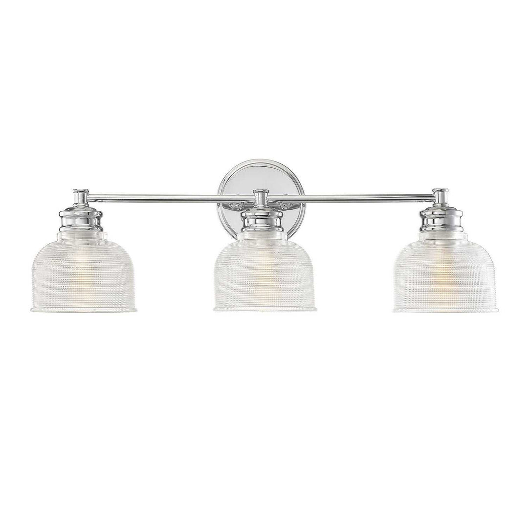 Meridian - M80035CH - Three Light Bathroom Vanity Light - Mbath - Chrome
