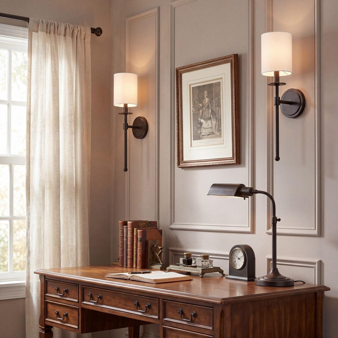 Meridian - M90057ORB - One Light Wall Sconce - Oil Rubbed Bronze
