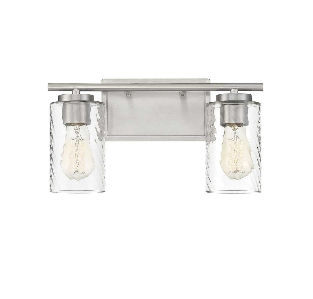 Meridian - M80037BN - Two Light Bathroom Vanity Light - Mbath - Brushed Nickel