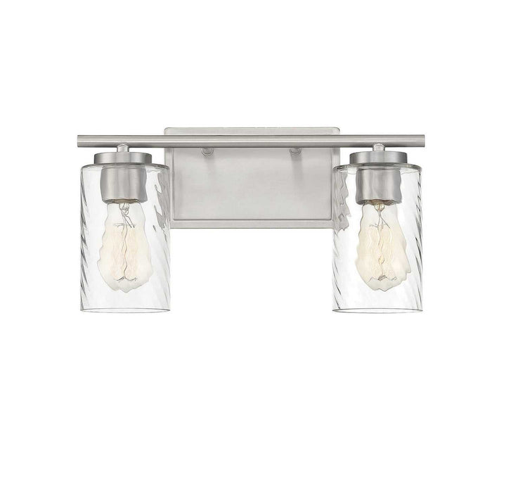 Meridian - M80037BN - Two Light Bathroom Vanity Light - Mbath - Brushed Nickel
