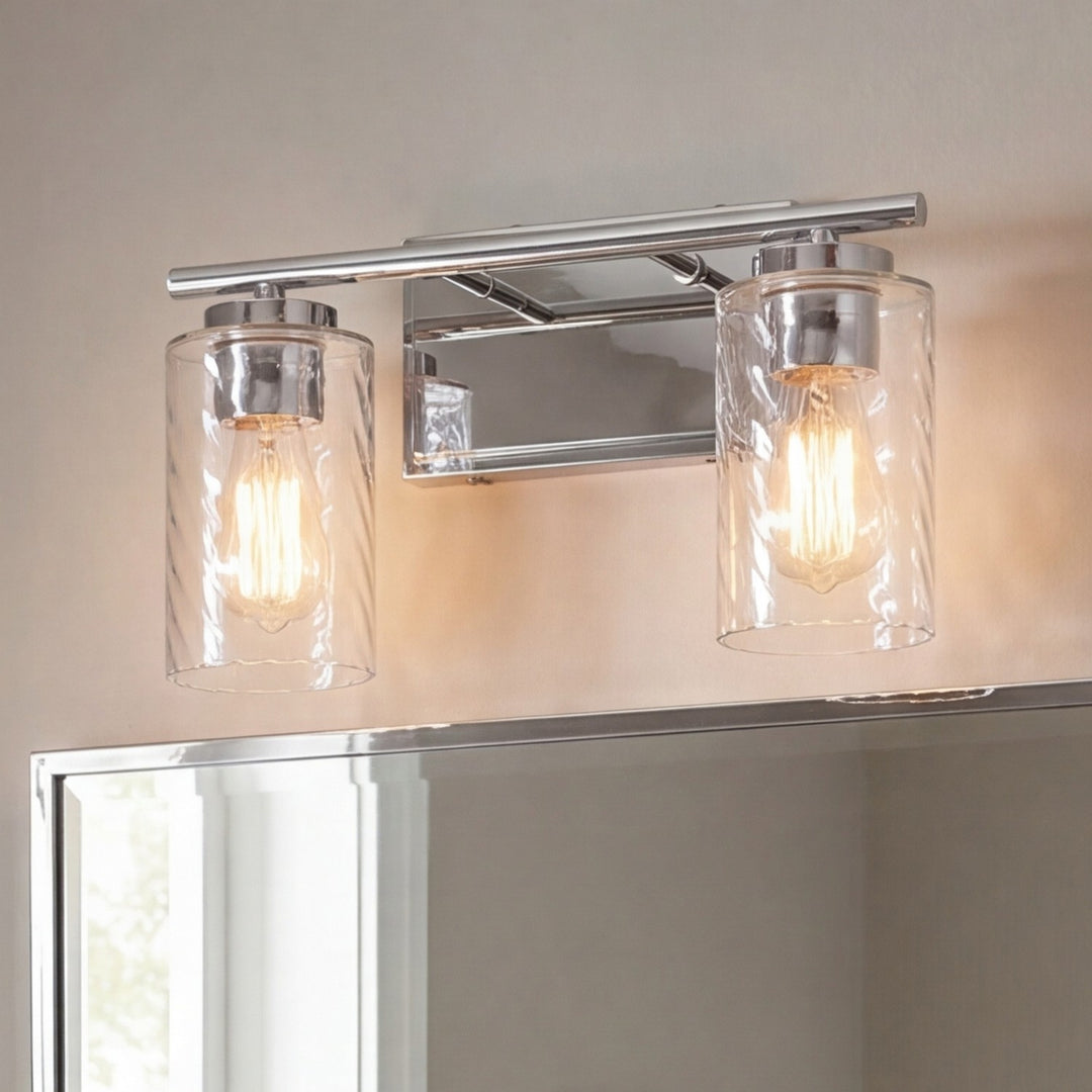 Meridian - M80037CH - Two Light Bathroom Vanity - Mbath - Chrome