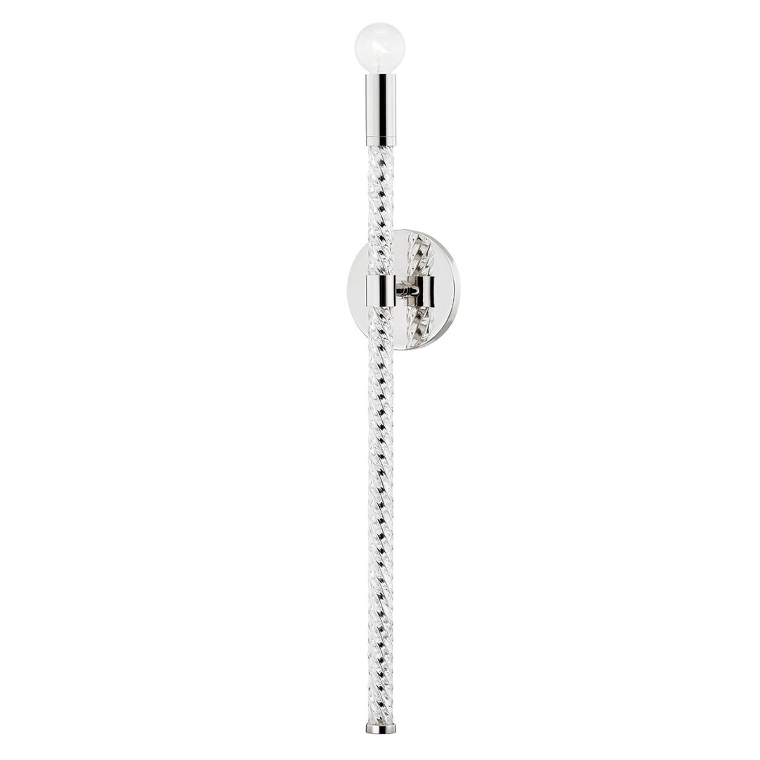 Pippin One Light Wall Sconce in Polished Nickel - available from The Lighting Shoppe, trusted by Canadian homeowners