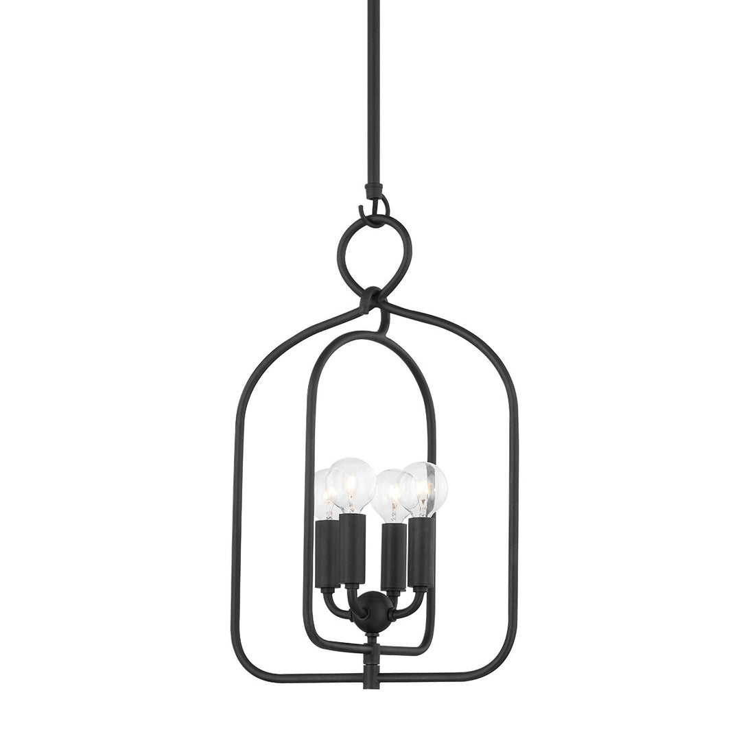 Mallory Four Light Pendant in Aged Iron - available from The Lighting Shoppe, trusted by Canadian homeowners
