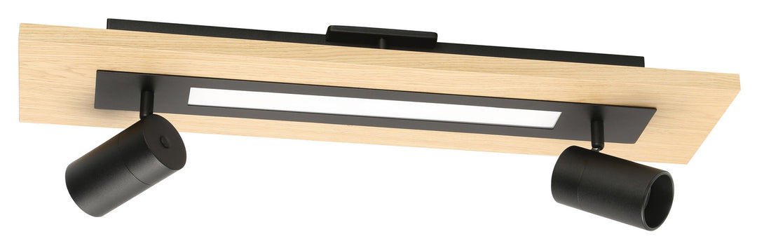 Eglo Canada - 39748A - LED Fixed Track Light - Torrestralle - Wood & Black