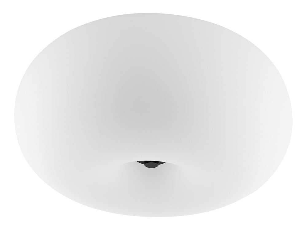 Optica LED Ceiling Mount in Black - available from The Lighting Shoppe, trusted by Canadian homeowners