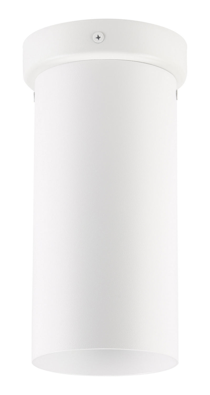 Tortoreto One Light Ceiling Mount in White - available from The Lighting Shoppe, trusted by Canadian homeowners