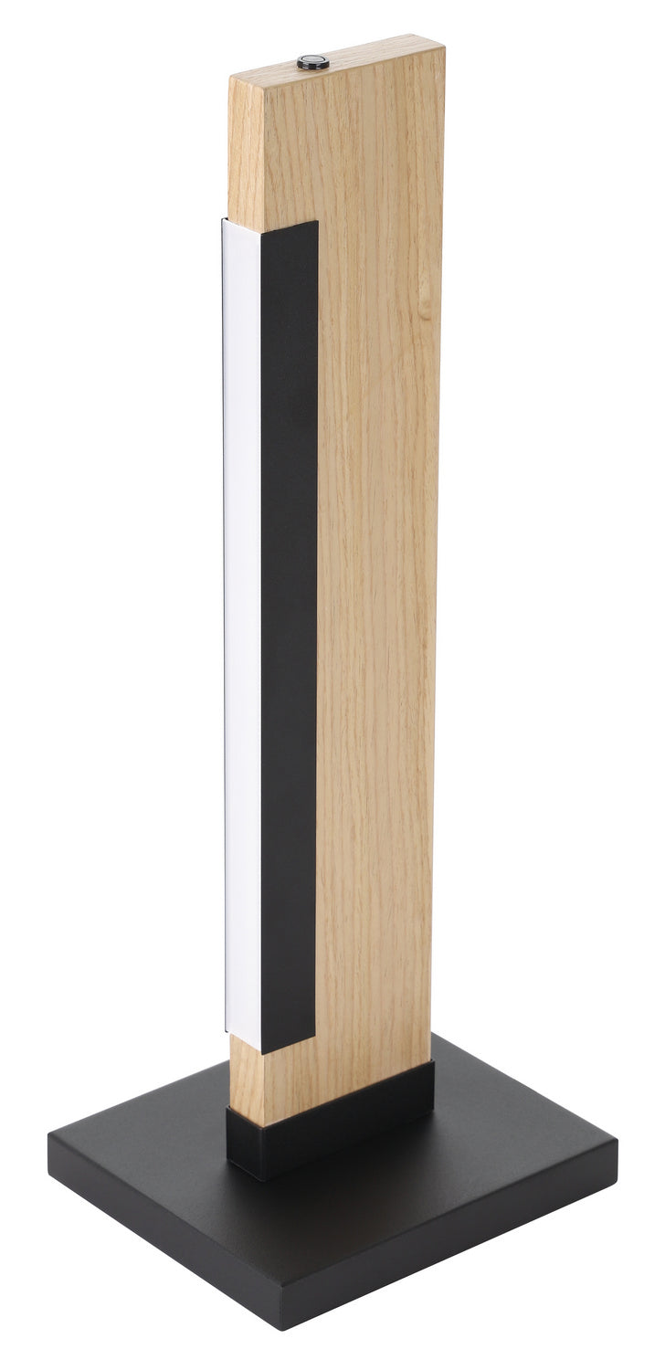 Camacho LED Table Lamp in Black, Wood - available from The Lighting Shoppe, trusted by Canadian homeowners