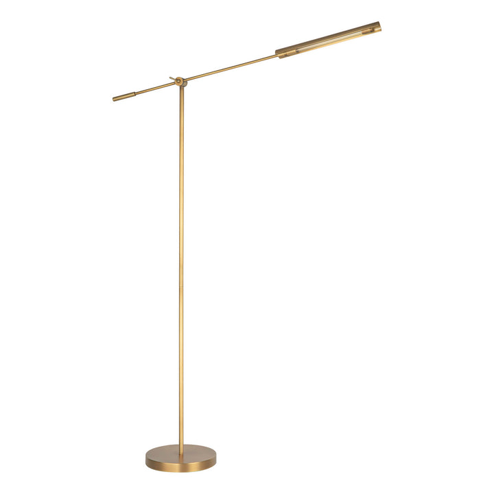 Alora Canada - FL316655VBMS - LED Lamp - Astrid - Metal Shade/Vintage Brass