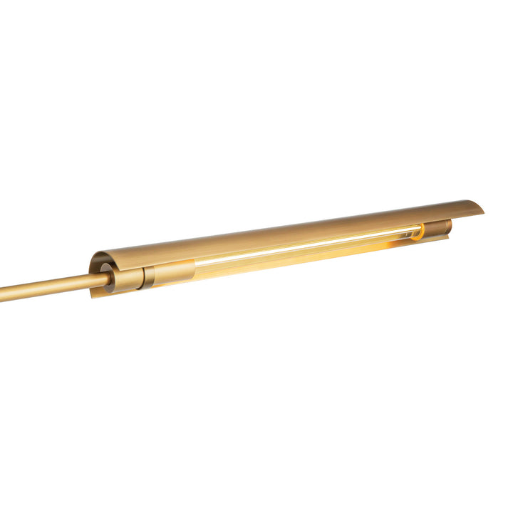 Alora Canada - FL316655VBMS - LED Lamp - Astrid - Metal Shade/Vintage Brass