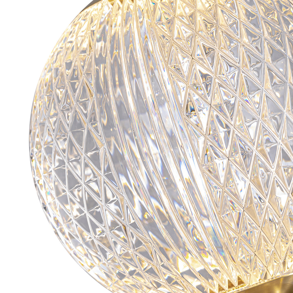 Alora Canada - FM321201NB - LED Flush Mount - Marni - Natural Brass