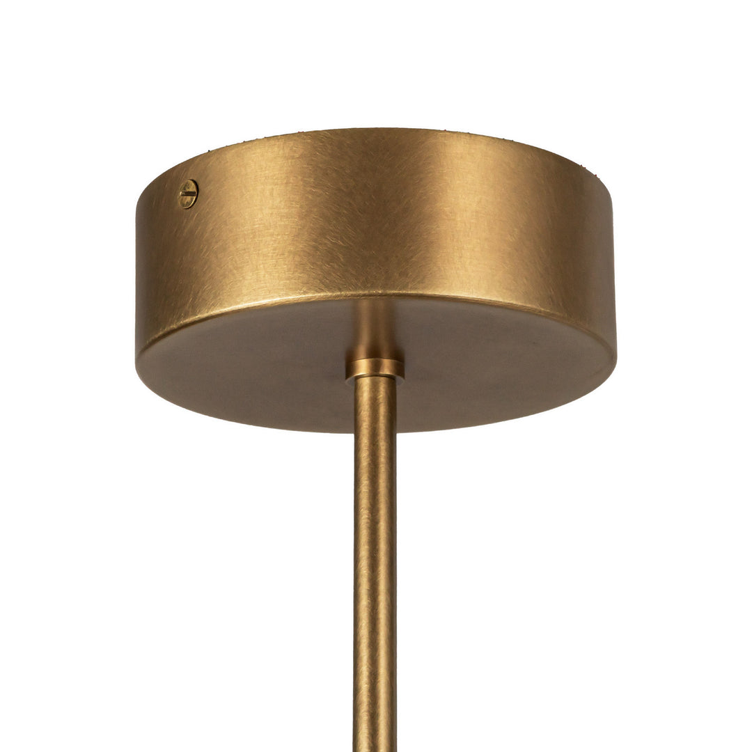 Alora Canada - MP316402VBMS - LED Pendant - Astrid - Metal Shade/Vintage Brass