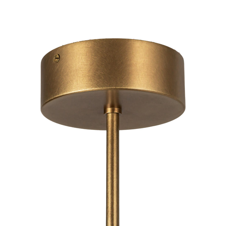 Alora Canada - MP316402VBMS - LED Pendant - Astrid - Metal Shade/Vintage Brass