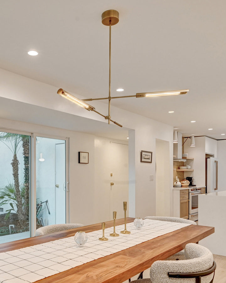 Alora Canada - MP316402VBMS - LED Pendant - Astrid - Metal Shade/Vintage Brass