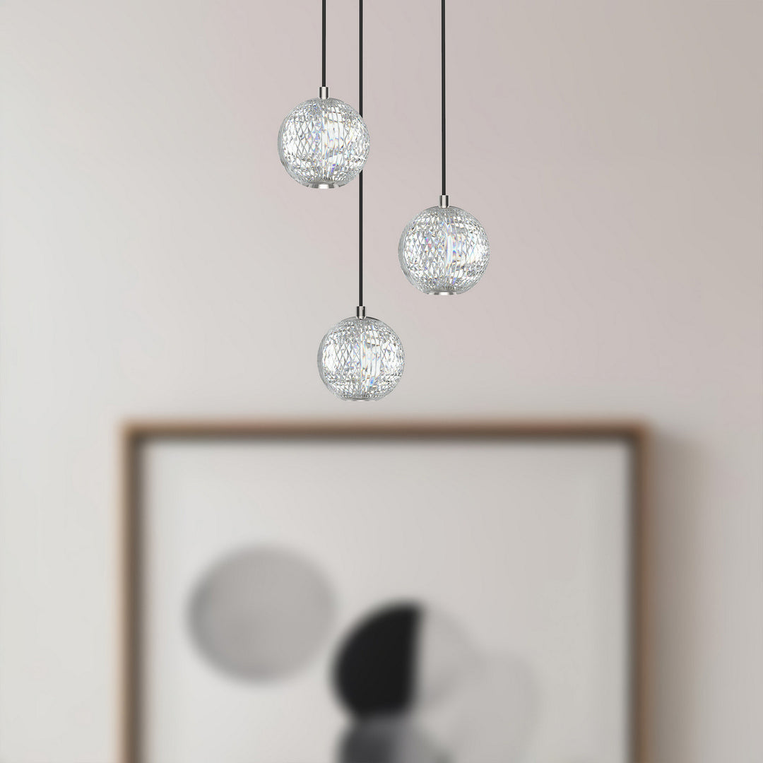 Alora Canada - MP321203PN - LED Pendant - Marni - Polished Nickel