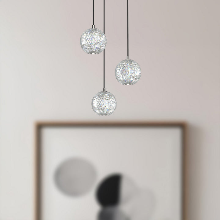 Alora Canada - MP321203PN - LED Pendant - Marni - Polished Nickel