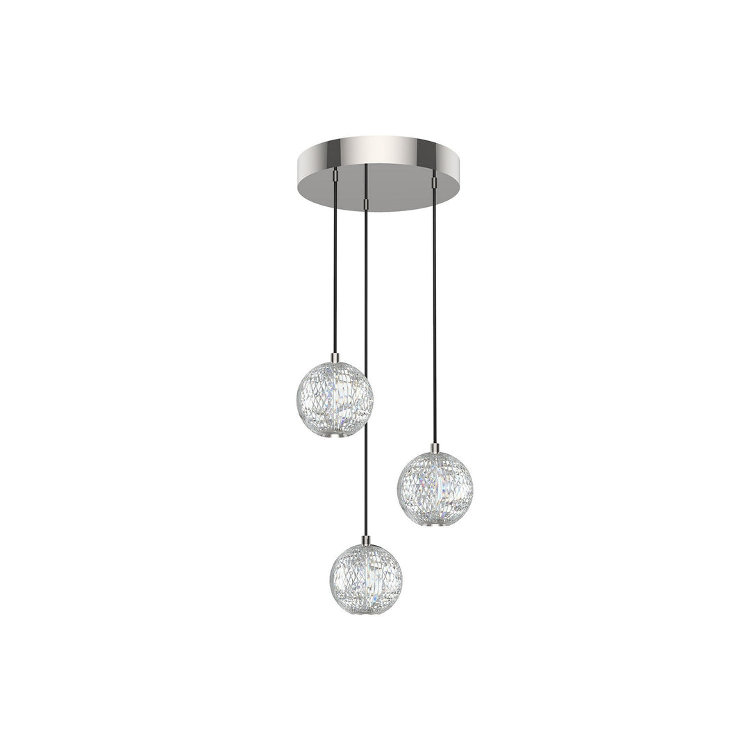 Alora Canada - MP321203PN - LED Pendant - Marni - Polished Nickel