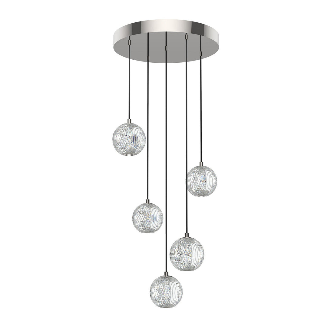 Alora Canada - MP321205PN - LED Pendant - Marni - Polished Nickel