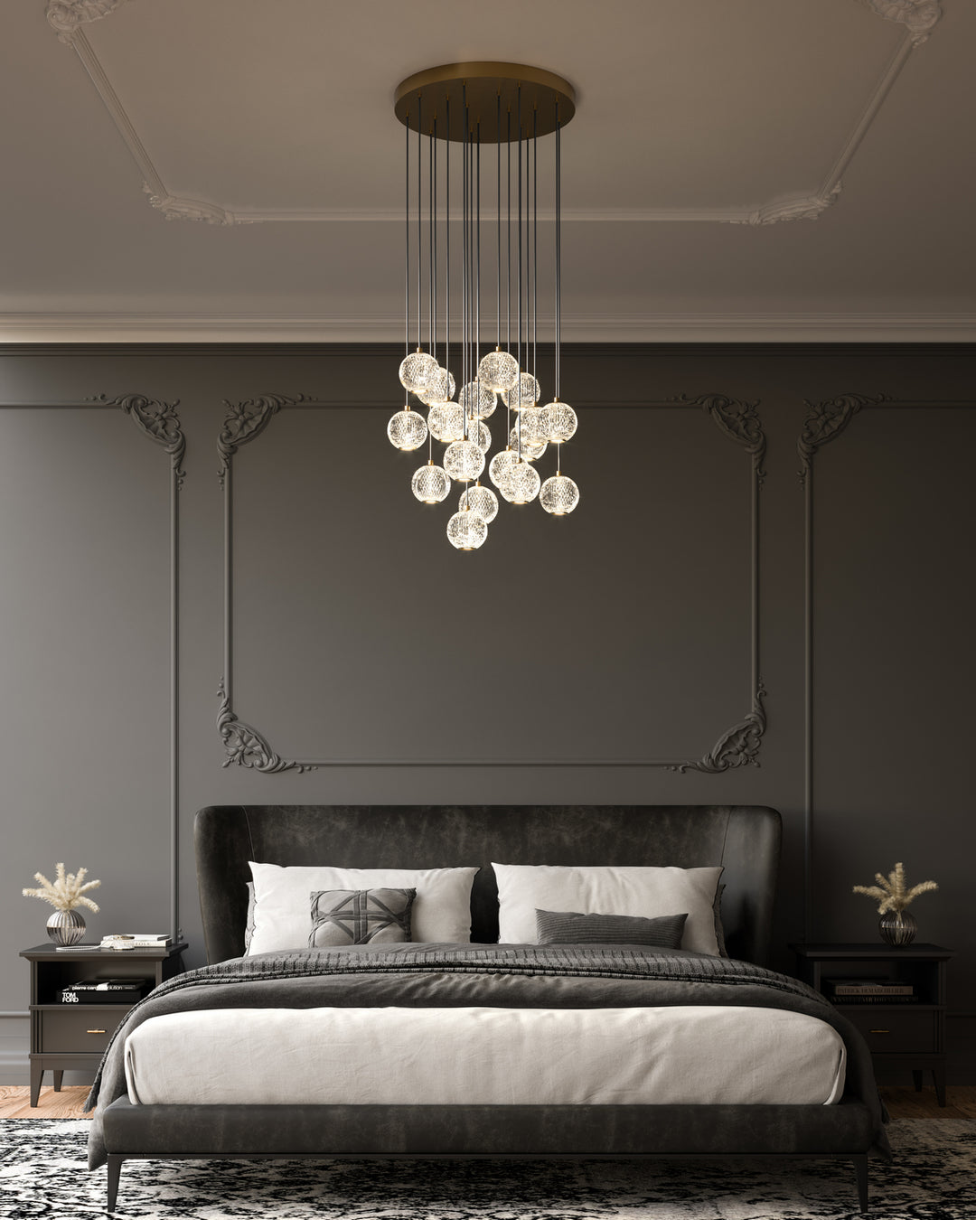 Alora Canada - MP321218NB - LED Pendant - Marni - Natural Brass