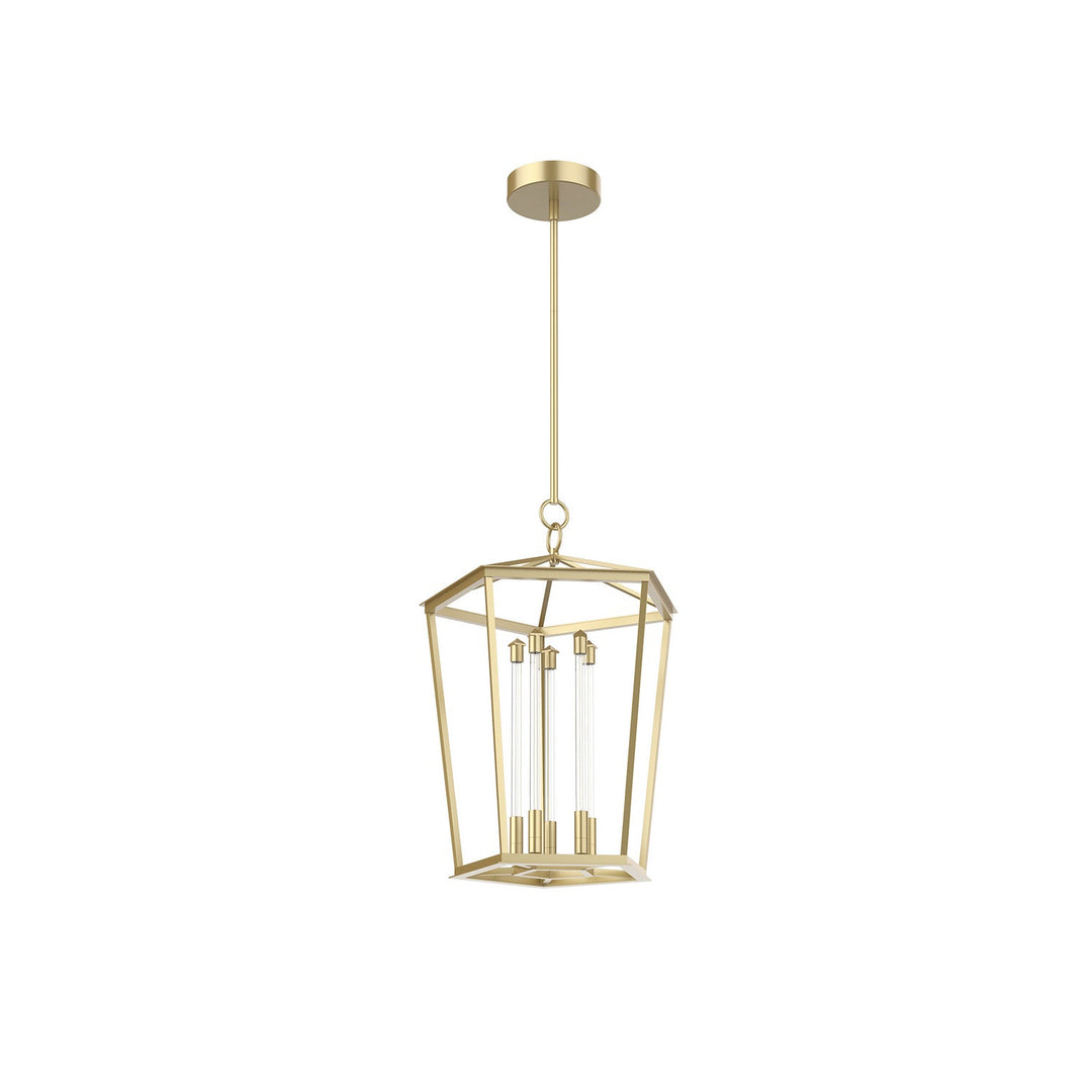 Alora Canada - PD317122NB - LED Pendant - Delphine - Natural Brass