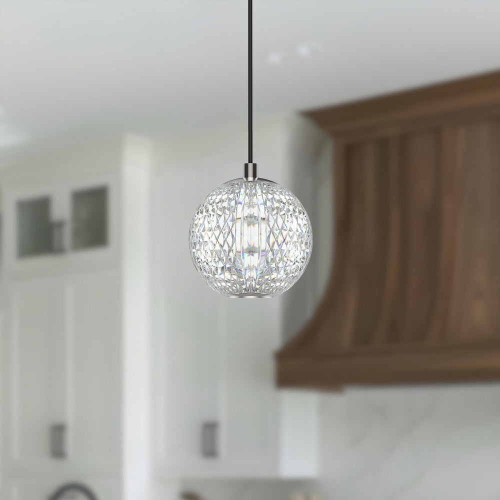 Alora Canada - PD321201PN - LED Pendant - Marni - Polished Nickel